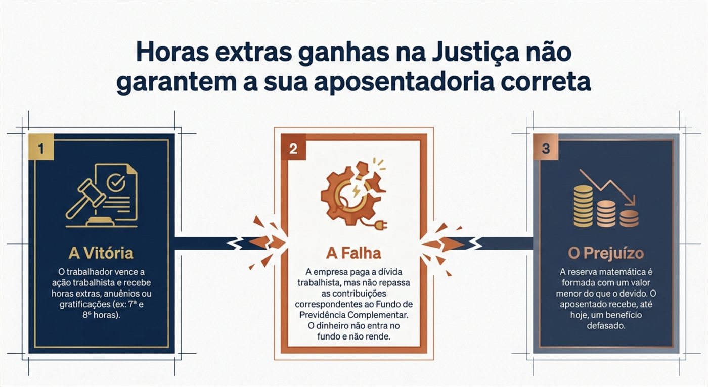 Ilustração editorial — direito em silêncio