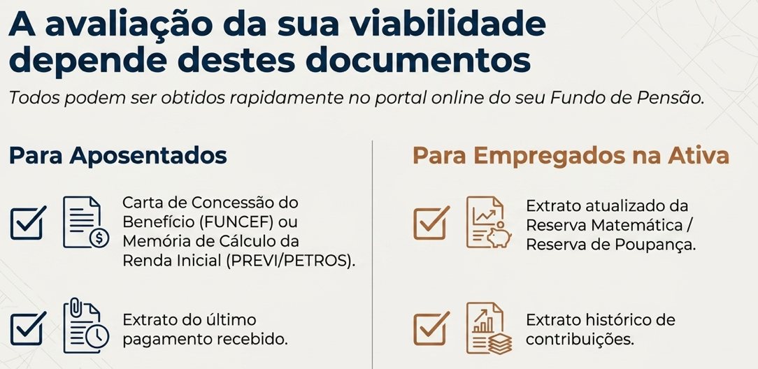 Ilustração editorial — documentos necessários